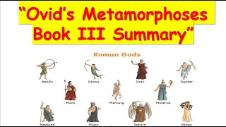 Ovids Metamorphoses Book III Summary [upl. by Gnouh415]