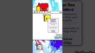 Top 5 Cheapest Huge Pets In Pet Simulator 99 shorts ps99 petsim99 [upl. by Howes191]