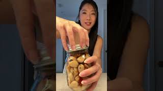 trying the pickled garlic trend [upl. by Nanfa]