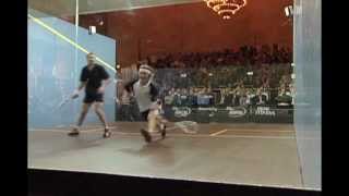 Squash match  Nicol vs White ToC Tournament of Champions 2004 [upl. by Nahaj]