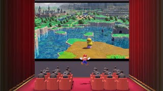 Mario Reacts to Nintendo Direct in Super Mario Odyssey Theatre 2024 [upl. by Millian]