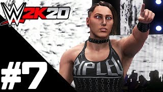 WWE 2K20 My Career Mode Walkthrough Gameplay Part 7 – PS4 PRO 1080p Full HD – No Commentary [upl. by Suirtemed]