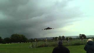 XH558 Vulcan bomber at yeovilton [upl. by Einwat459]