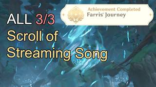 Scroll of Streaming Song  Book locations amp Achievement  Genshin Impact [upl. by Trahern428]