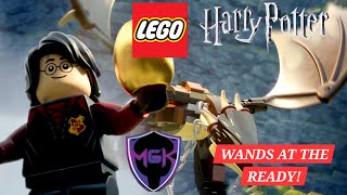 Lego Harry Potter 4th Year At Hogwarts Wands At the Ready Part 2 🧙🏻‍♀️🧙🏿‍♂️ [upl. by Shaddock895]