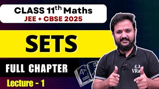 Sets Class 11 Maths L1  Introduction to Sets  JEE Main  CBSE 2025 [upl. by Dranreb]