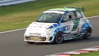 49 ABARTH 695 ASSETTO CORSE【2015スーパー耐久Rd6鈴鹿】 [upl. by Suraved]