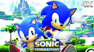 SONIC GENERATIONS All Cutscenes Full Game Movie 4K 60FPS [upl. by Vadnee]