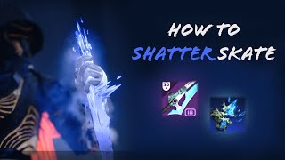 How To Hunter Shatter Skate  Destiny 2 READ THE DESCRIPTION PLS [upl. by Lalib]