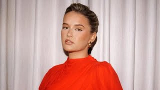 MollyMae Hague Stuns in Red Dress at LOreal Paris Fashion Show  Girl Boss Energy [upl. by Trocki350]