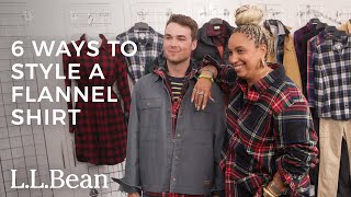 6 Ways to Style a Flannel Shirt [upl. by Nosnarb]