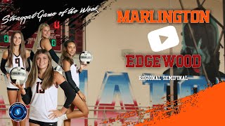 Marlington vs Edgewood Volleyball Regional Semifinal [upl. by Takeo]