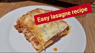 Easy Lasagna Recipe [upl. by Verene]