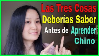 🔴Las 3 cosas que deberías saber antes de aprender chino😯  Learn Chinese Aprender Chino [upl. by Enisaj740]