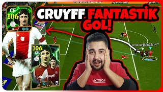 EN İYİ PAS ATAN FORVET🔥 106 CRUYFF DENİYORUZ FANTASTİK GOL ATTI😱 eFootball Mobile 2025 [upl. by Leile]