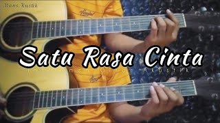 SATU RASA CINTA  ARIEF  Gitar Cover  Instrumen  Chord Gitar [upl. by Anatniuq833]