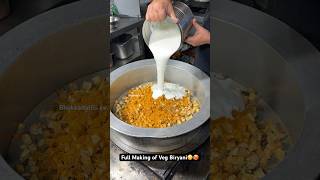 Full Making of Veg Biryani😳🥵 Indian Street Food [upl. by Roselba412]