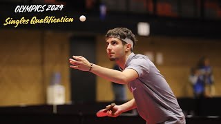 FULL MATCH  Milosz Redzimski vs Eduard Ionescu  Olympics 2024 Singles Qualification Europe [upl. by Essie]