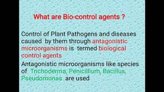 identification of biocontrol agents biocontrol agents Agriculture [upl. by Llerut974]