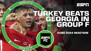 Turkey vs Georgia Reaction The best EUROs game so far  ESPN FC [upl. by Ahsiat150]