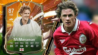 87 HERO MCMANAMAN PLAYER REVIEW FC 24 [upl. by Aerbas]