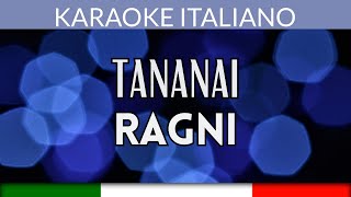 Tananai  Ragni  Karaoke Strumentale Italiano 🎤 [upl. by Neitsabes787]