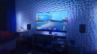 Hue sync box 8k PS5 Ambilight TV Hue lights wireless speakers [upl. by Ydnam]