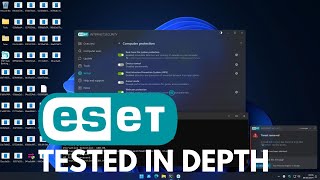 ESET Review 2024 Tested in depth vs Malware [upl. by Armmat]