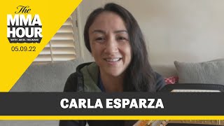 Carla Esparza Rose Namajunas Lost the Fight to Herself at UFC 274  MMA Fighting [upl. by Nnalyrehs349]