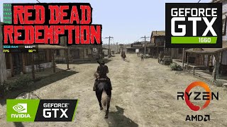 Red Dead Redemption  GTX 1660  Ryzen 5 5500  1080p amp 1440p [upl. by Maples]