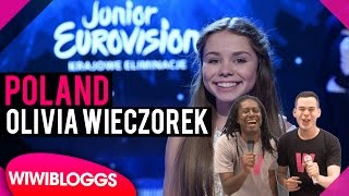 Olivia Wieczorek quotNie zapomnijquot Poland Junior Eurovision 2016  wiwibloggs [upl. by Gitt]