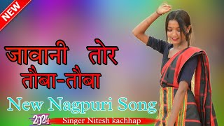 JAWANI TOR TOBA TOBA New Nagpuri Song 2024 Dj Remix Singer Nitesh Kachhap Dj Remix Nagpuri Song 2024 [upl. by Eillac]