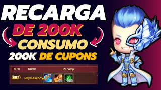 DDTANK 337 RECARGA DE CONSUMO DE 200K NA BYMASCOTT 😱 [upl. by Wester]