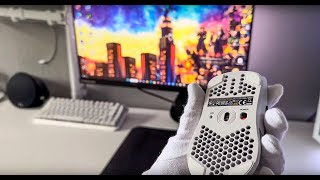 Glorious Model O Wireless  White  Unboxing  Test [upl. by Augustine901]