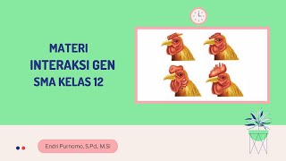 PENYIMPANGAN SEMU HUKUM MENDEL INTERAKSI GEN  SMA KELAS 12GENETIKA SMA KELAS 12BIOLOGI KELAS 12 [upl. by Eecrad482]