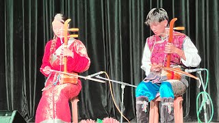 Piwang performance by Tibetan kids TIPA 2nd Cultural Immersion Summer Course 2024 [upl. by Azalea]