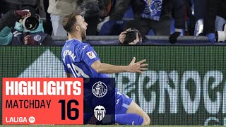 Resumen de Getafe CF vs Valencia CF 10 [upl. by Mas]