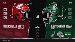 Jacksonville State  Eastern Michigan [upl. by Einnil]