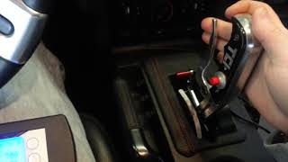 TCI outlaw shifter in 2008 mustang W4l80e [upl. by Kehoe549]