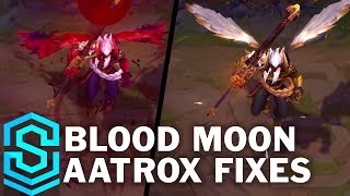 Blood Moon Aatrox  Prestige UpdateFixes [upl. by Kcirdled]