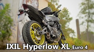 Yamaha MT07  IXIL Hyperlow XL  The only exhaust you need [upl. by Inami]