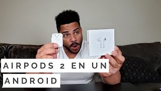 Así son los Apple Airpods 2 En Android [upl. by Cardie765]