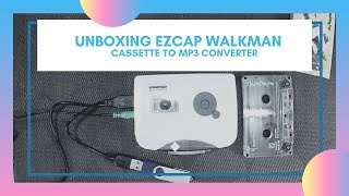 UNBOXING EZCAP WALKMAN  Convert Cassette to MP3 while Listening Your Music [upl. by Lokin]