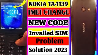 Nokia 210 TA1139 IMEI Change New Code 2023 Easly Without PC How to change IMEI All nokia [upl. by Justin]