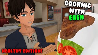 Cooking with Eren Healthy Edition  AOT VR [upl. by Courcy]