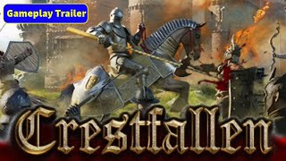 Crestfallen Medieval Survival  Gameplay Trailer  Indie Gaming [upl. by Nagiem727]