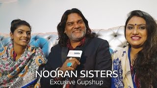 Nooran Sisters in the UK  DESIblitz Exclusive Gupshup [upl. by Esiuole]