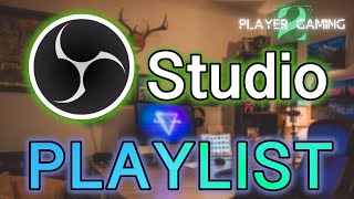 How to add Music Playlist in OBS STUDIO Short and Easy [upl. by Lusty]