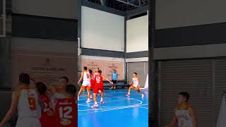 Fake handoff tp spin move💪💯 ramsbasketball nationalprisaa2024 basketball3x3 [upl. by Merrile]