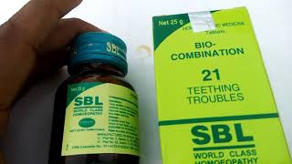 SBL  21 TABLET USE teeth trouble amp no side effects [upl. by Fabe]